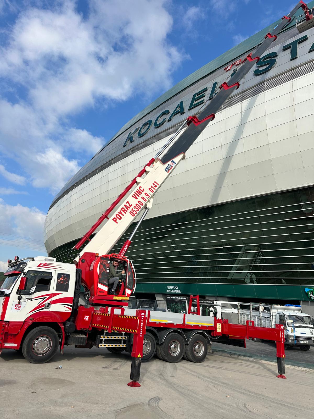 45 Metre Sepetli Platform